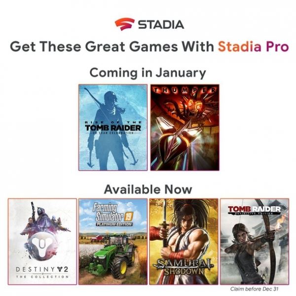 Rise of the Tomb Raider вошла в январскую подборку для Stadia Pro