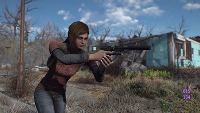 Энтузиаст добавил Элли из The Last of Us в Fallout 4